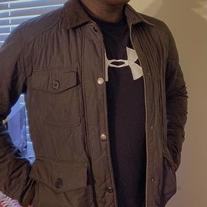 Olive Green Banana Republic Casual Jacket 🧥